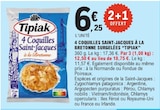 4 Coquilles Saint-Jacques à la Bretonne Surgelées - Tipiak en promo chez E.Leclerc 4 Coquilles Saint-Jacques à la Bretonne Surgelées - Tipiak dans le catalogue E.Leclerc