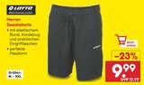 Herren Sweatshorts Angebote von Lotto bei Netto Marken-Discount Jena für 9,99 €