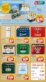 Krombacher im REWE Prospekt "Dein Markt" mit 28 Seiten (Hückelhoven)