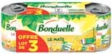 Maïs sans résidu de pesticides - BONDUELLE en promo chez Intermarché Maïs sans résidu de pesticides - BONDUELLE dans le catalogue Intermarché