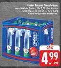 EDEKA Arzberg - Mineralwasser Angebot im Prospekt Mineralwasser bei EDEKA im Arzberg Prospekt für 4,99 €