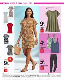 Offre Robe dans le catalogue E.Leclerc du moment à la page 50