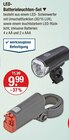 LED-Batterieleuchten-Set im V-Markt Prospekt LED-Batterieleuchten-Set von im aktuellen V-Markt Prospekt für 9,99 €
