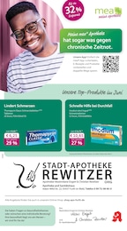Aktueller mea - meine apotheke Apotheken Prospekt für Furth im Wald: Unsere Juni-Angebote mit 4} Seiten, 01.06.2025 - 30.06.2025