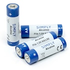 Piles - Simply - B&M à Villeneuve-d'Ascq Piles - Simply en promo chez B&M Villeneuve-d'Ascq à 5,99 €