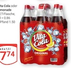 Aktuelle Cola Angebote bei GLOBUS in Worms Aktuelles Vita Cola oder Limonade Angebot bei GLOBUS in Worms ab 7,74 €