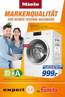Waschmaschine im expert Prospekt "Top Angebote" mit 8 Seiten (Bielefeld)