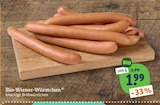 Bio-Wiener-Würstchen Angebote bei tegut Waiblingen für 1,99 €
