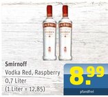 Aktuelles Vodka Red, Raspberry Angebot bei Getränke Arena in Oberhausen ab 8,99 €