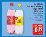 Tonic Water Angebote von Gut & Günstig bei Marktkauf Altenburg für 0,39 €