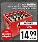 Aktuelle Erdinger Angebote bei E center in Koblenz Aktuelles Weißbier Angebot bei E center in Koblenz ab 14,99 €