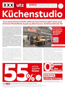 XXXLutz Möbelhäuser Prospekt "Küchenstudio" mit 4 Seiten