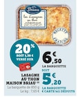 Promo Lasagne au thon à 5,20 € dans le catalogue Bi1 à Pierrefontaine-les-Varans