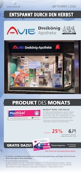 Aktueller AVIE Dreikönig-Apotheke Prospekt (Schwetzingen, 6 Seiten zum blättern AVIE Dreikönig-Apotheke Prospekt Aktuelle Angebote mit 6 Seiten