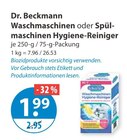Waschmaschinen Hygiene-Reiniger von Dr. Beckmann im aktuellen V-Markt Prospekt