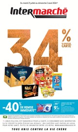 Prospectus Supermarchés Intermarché Super en cours à Aulnay-sous-Bois et alentours, "34% EN AVANTAGE CARTE", 16 pages, 21/07/2026 - 02/08/2026 Catalogue Supermarchés Intermarché Super en cours à Aulnay-sous-Bois et alentours, "34% EN AVANTAGE CARTE", 16 pages, 21/07/2026 - 02/08/2026