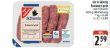 Bratwurst grob vom Schwein im Angebot bei nah und gut in Würzburg Bratwurst grob vom Schwein Angebote von Gut & Günstig bei nah und gut Würzburg für 2,59 €