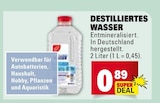 Destilliertes Wasser Angebote bei Marktkauf Aalen für 0,89 €