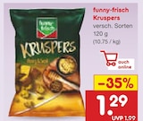 Kruspers im Netto Marken-Discount Prospekt Kruspers von funny-frisch im aktuellen Netto Marken-Discount Prospekt für 1,29 €
