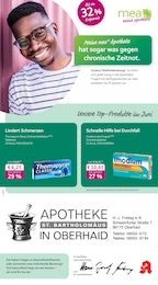 Aktueller mea - meine apotheke Apotheken Prospekt für Breitengüßbach: Unsere Juni-Angebote mit 4} Seiten, 01.06.2025 - 30.06.2025