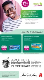 Aktueller mea - meine apotheke Apotheke Prospekt in Kemmern und Umgebung, "Unsere Juni-Angebote" mit 4 Seiten, 01.06.2025 - 30.06.2025