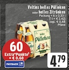 helles Pülleken oder helles Zitrönken im Angebot bei EDEKA in Coesfeld helles Pülleken oder helles Zitrönken Angebote von Veltins bei EDEKA Coesfeld für 4,79 €