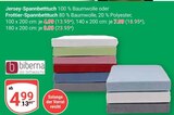 Aktuelles Jersey-Spannbetttuch Angebot bei GLOBUS in Koblenz ab 4,99 €