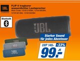 FLIP 6 tragbarer wasserdichter Lautsprecher Angebote von JBL bei expert Bergisch Gladbach für 99,00 €