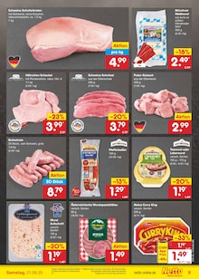 Bratwurst im Netto Marken-Discount Prospekt "Aktuelle Angebote" mit 59 Seiten (Krefeld)