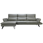 ECKSOFA inkl. Funktionen Taupe Echtleder Rücken echt, Armteilverstellung, Kopfteilverstellung, Sitztiefenverstellung von Celina Home im aktuellen XXXLutz Möbelhäuser Prospekt