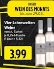 EDEKA - Weine Angebot im Prospekt Weine bei EDEKA im Prospekt "" für 3,99 €