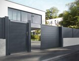 Portail motorisé coulissant Jardimat Alpes Gris anthracite RAL 7016, 350 x 160 cm - Jardimat - Castorama à Noisy-le-Grand Portail motorisé coulissant Jardimat Alpes Gris anthracite RAL 7016, 350 x 160 cm - Jardimat en promo chez Castorama Noisy-le-Grand à 1 199,00 €