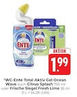 Total Aktiv Gel Ocean Wave im Angebot bei Hieber in Lörrach Total Aktiv Gel Ocean Wave Angebote von WC-Ente bei Hieber Lörrach für 1,99 €