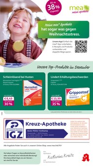 mea - meine apotheke Prospekt Unsere Dezember-Angebote mit 4 Seiten