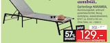 Gartenliege KARAMBA im Angebot bei Zurbrüggen in Herford Gartenliege KARAMBA Angebote von ambia garden bei Zurbrüggen Herford für 129,00 €