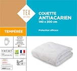 Couette "Anti-acarien" - TEX HOME - Carrefour à Liévin Couette "Anti-acarien" - TEX HOME en promo chez Carrefour Liévin à 34,99 €