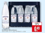 Mineralwasser im Angebot bei Marktkauf in Bietigheim-Bissingen Mineralwasser Angebote von Gerolsteiner bei Marktkauf Bietigheim-Bissingen für 6,49 €