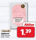 Aktuelle Wurst Angebote bei Markant Nordwest in Osnabrück Aktuelles Jagdwurst Angebot bei Markant Nordwest in Osnabrück ab 1,39 €