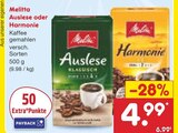 Auslese oder Harmonie Angebote von Melitta bei Netto Marken-Discount Dachau für 4,99 €