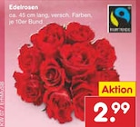 Edelrosen von Fairtrade im aktuellen Netto Marken-Discount Prospekt für 2,99 €