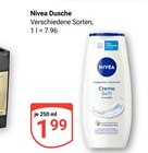 Dusche Angebote von Nivea bei GLOBUS Speyer für 1,99 €