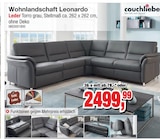 Aktuelles Wohnlandschaft Leonardo Angebot bei Die Möbelfundgrube in Mainz ab 2.499,99 €