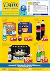 Aktueller Netto Marken-Discount Prospekt mit Bier, "DER ORT, AN DEM DU IMMER AUSGEZEICHNETE PREISE FINDEST.", Seite 1