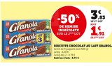 Biscuits Chocolat au Lait - Granola dans le catalogue U Express