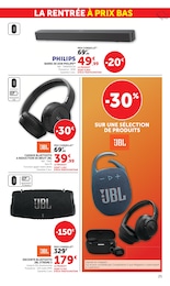 Prix et réduction Casque Audio dans le prospectus Super U en cours Offre Casque Audio dans le catalogue Super U du moment à la page 25