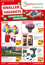 Aktueller Hagebaumarkt Baumärkte Prospekt in Fuldabrück und Umgebung, "KNALLERANGEBOTE" mit 8 Seiten, 02.08.2025 - 09.08.2025