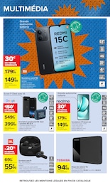Prix et réduction Téléphone Portable dans le prospectus Carrefour en cours Offre Téléphone Portable dans le catalogue Carrefour du moment à la page 67