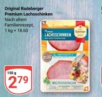 Premium Lachsschinken Angebote von Original Radeberger bei GLOBUS Leipzig für 2,79 €