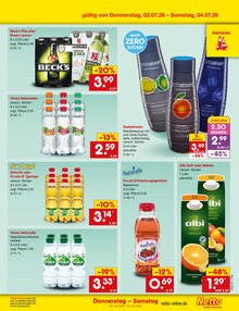 Volvic im Netto Marken-Discount Prospekt "Aktuelle Angebote" mit 74 Seiten (Kaufbeuren)