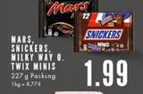 Aktuelle Snickers Angebote bei EDEKA in Bochum Aktuelles Mars Minis Angebot bei EDEKA in Bochum ab 1,99 €